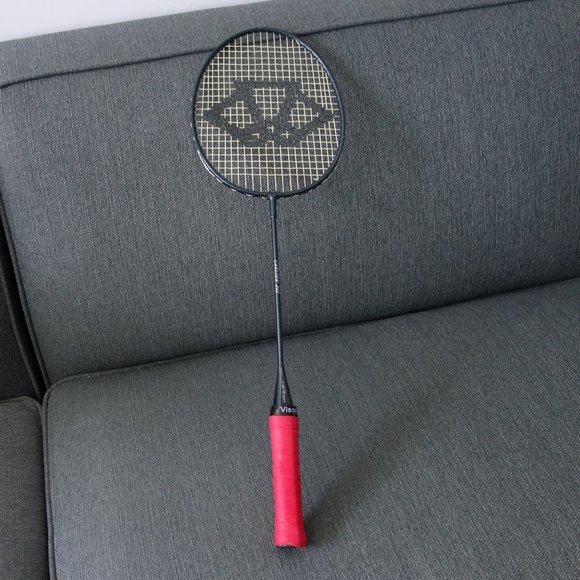 Carlton 313 Used Badminton Racquet with Strings and Overgrip Ready to Play! - Picture 1 of 11